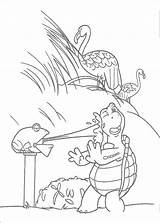 Over The Hedge Coloring Pages Verne And Frog  Free Printable sketch template