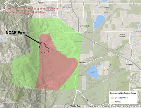 Boulder Colorado Wildfire Map - Dniren Hildagard