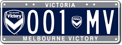 Melbourne Victory Premium plates - a limited series of 1,000 and make a ...