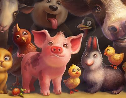 background for KLONDIKE game | Klondike, Animal projects, Farm animals