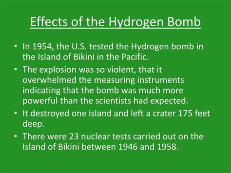 PPT - Hydrogen bomb PowerPoint Presentation, free download - ID:3764275