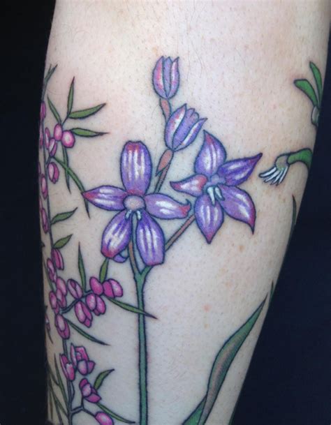 Australian Native plant botanical tattoos