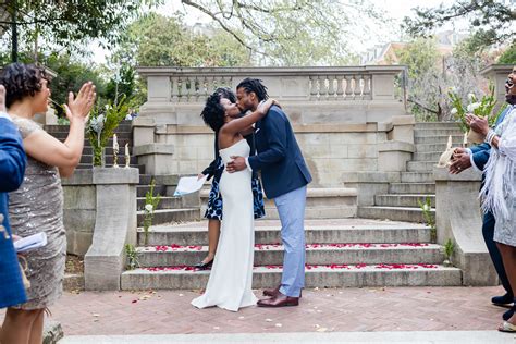 Washington DC Spanish Steps Wedding