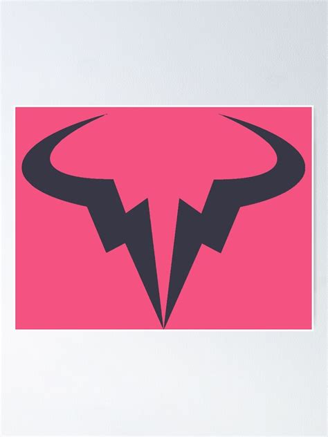 "rafael nadal Logo " Poster by chaimael | Redbubble