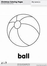 Ball Coloring Pages sketch template
