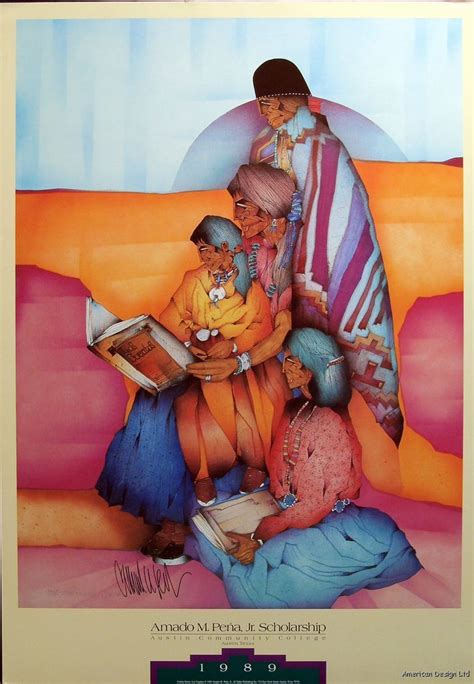 Amado Pena Mi Gente Hand Signed Gallery Fine Art Print SUBMIT YOUR OFFER! | American indian art ...