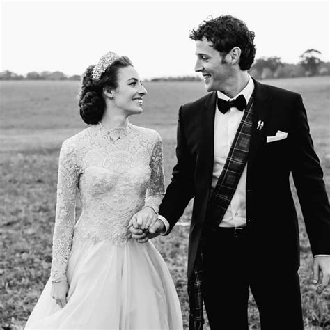 Emma Watkins Yellow Wiggle Wedding Dress Pictures | POPSUGAR Fashion ...