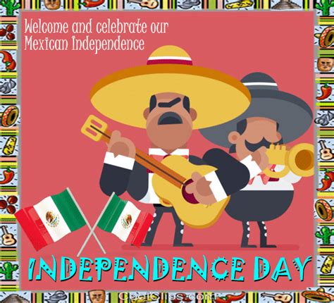 Celebrate Our Mexican Independence. Free Independence Day (Mexico) eCards | 123 Greetings