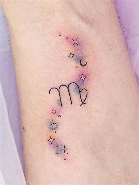 Virgo Symbol with Flowers: The Perfect Tattoo for Perfectionists [10 Stunning Designs to Inspire ...