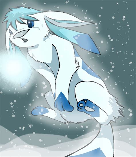 Shiny Glaceon by The-Rare-Candy on DeviantArt