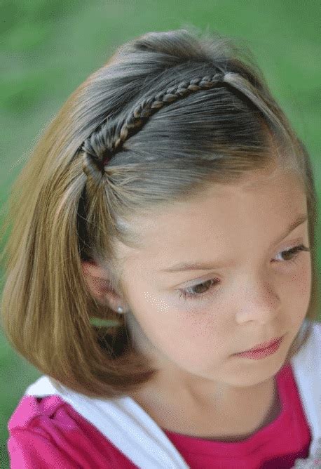 Hairstyles For Kids With Short Hair