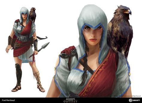 ArtStation - Kassandra Assassin' s Creed Odyssey Concept Art , Fred Rambaud Assassins Creed Game ...