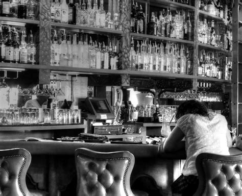 Woman At Bar Free Stock Photo - Public Domain Pictures