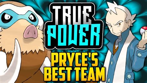 WHAT IS PRYCE'S BEST POSSIBLE TEAM!? Gym Leader Pryce's Evolution In ...