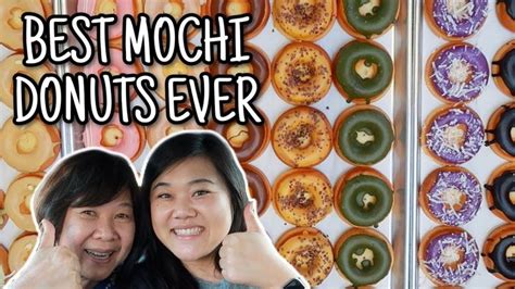 Tasting 15 Different Flavors of Mochi Donuts | BEST MOCHI DONUTS EVER! | Mochi, Donut flavors ...