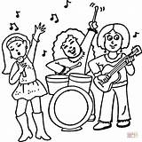 Rock Band Coloring Pages At GetColoringscom  Free Printable Colorings sketch template