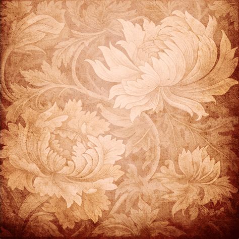 Vintage Floral Pattern Background Free Stock Photo - Public Domain Pictures