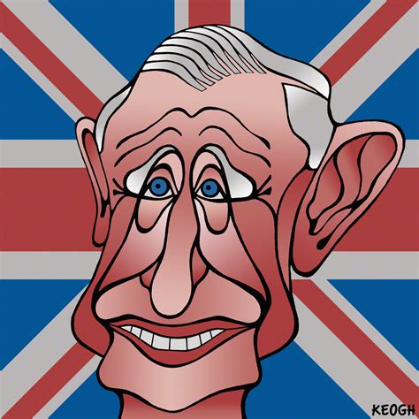 Prince Charles caricature Keogh Cartoons