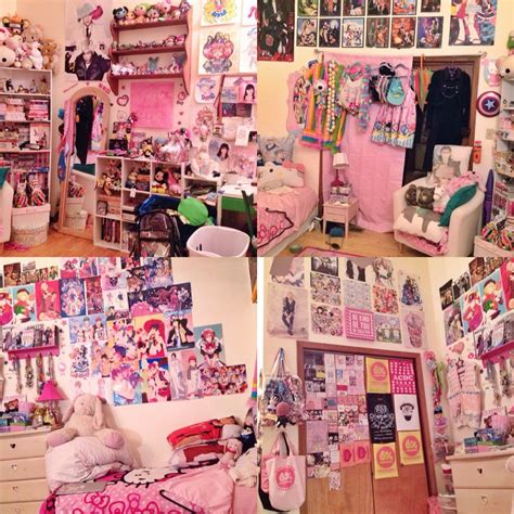 Mahouprince room~ Pink Lanterns, Personalized Room, Pastel Home Decor, Kawaii Bedroom, Otaku ...