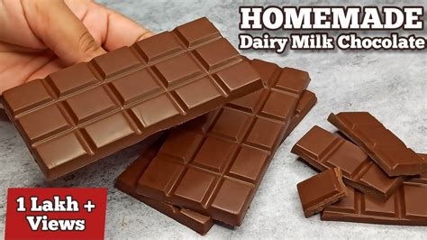 How to Make Dairy Milk Chocolate Bar at Home ! Silky Smooth Milk Chocolate Recipe - Best of ...