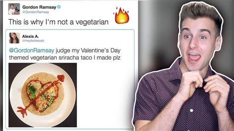 Gordon Ramsay Twitter Roasts Are Hilarious - YouTube