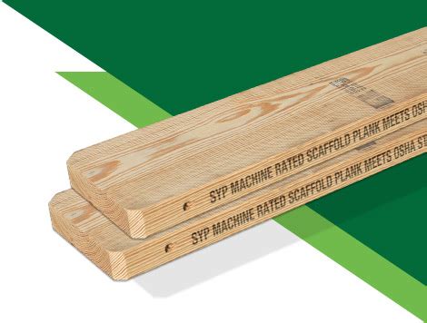 MSR Solid Sawn Scaffold Plank | Kennison Forest Products