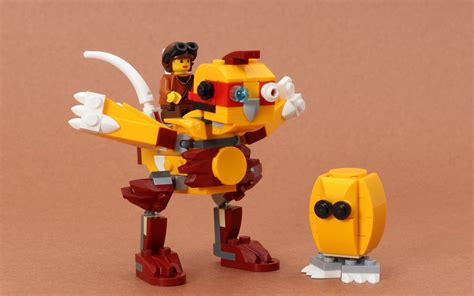 LEGO MOC Mecha Chicken by JKBrickworks | Rebrickable - Build with LEGO