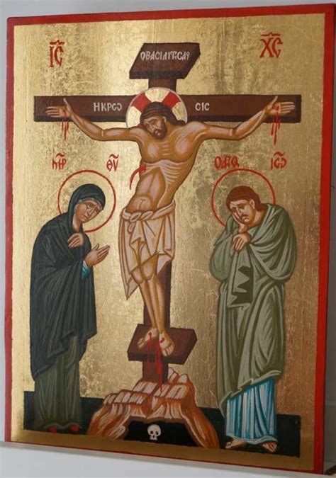 The Crucifixion Orthodox Icon - BlessedMart