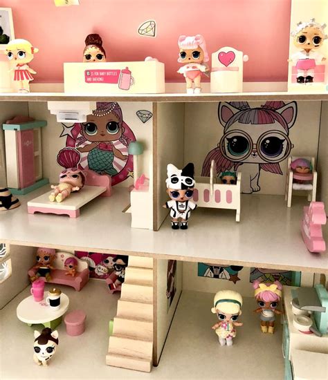 Lol surprise doll house | Lol dolls, Dollhouse projects, Doll house