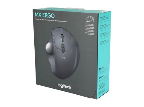 Logitech MX ERGO Advanced Wireless Trackball Mouse - 910-005177 ...