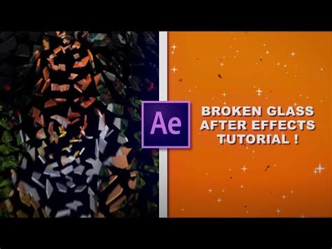 BROKEN GLASS EFFECT | AFTER EFFECTS - YouTube