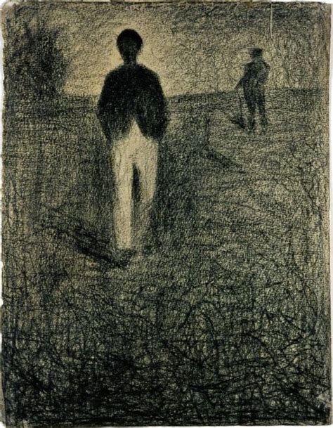 Paper Ghosts | Seurat, Georges seurat, Conte crayon