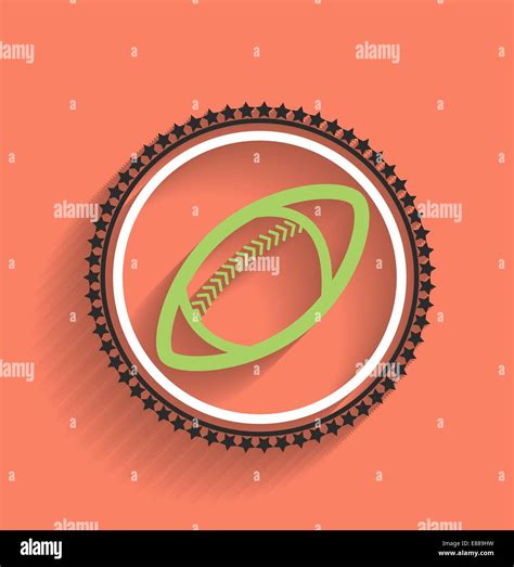 Vector football icon ball flat design Stock Vector Image & Art - Alamy