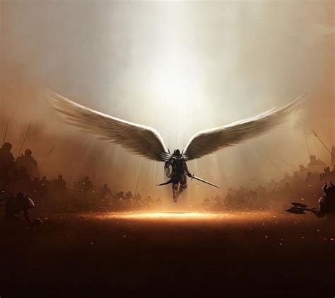 Angel Sword Wallpaper Angel Sword Desktop | Angel wallpaper, Archangels ...