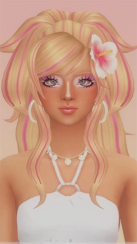 My Gyaru sim. Sims 4 maxis match | Sims 4 anime, Sims hair, Sims 4 body ...