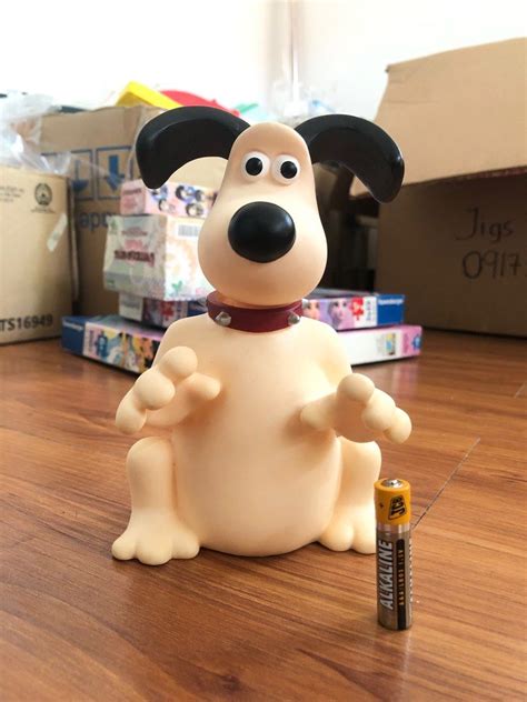 Wallace and gromit figure dog, Hobbies & Toys, Toys & Games on Carousell