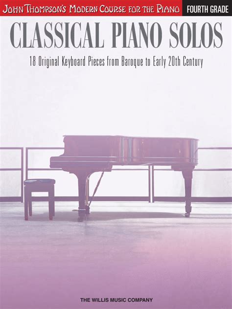 Classical Piano Solos - Fourth Grade By Various - Softcover Sheet Music For Piano - Buy Print ...