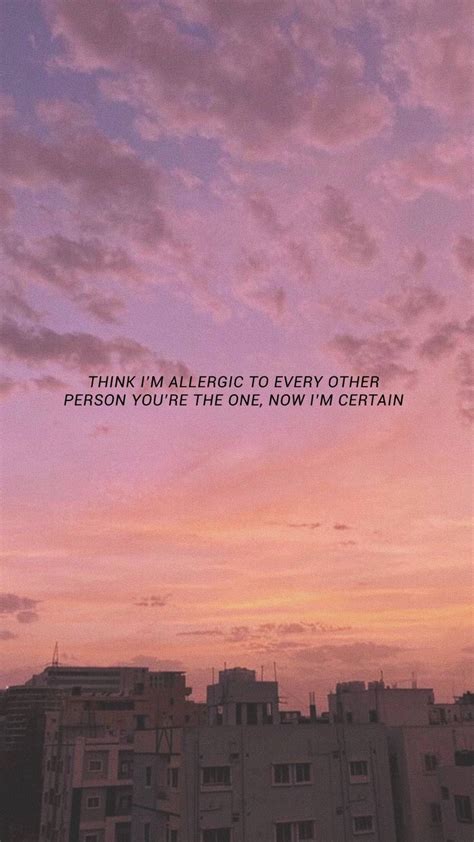 Download Aesthetic Quotes Rosy Sky Wallpaper | Wallpapers.com