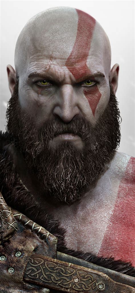 1125x2436 Kratos From God Of War 4k 5k Iphone XS,Iphone 10,Iphone X ,HD 4k Wallpapers,Images ...