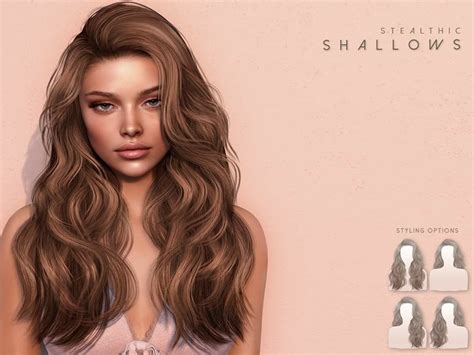 Stealthic | Sims hair, Womens hairstyles, Sims