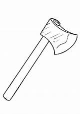 Print Axe coloring Page  Download Or Color Online For Free sketch template