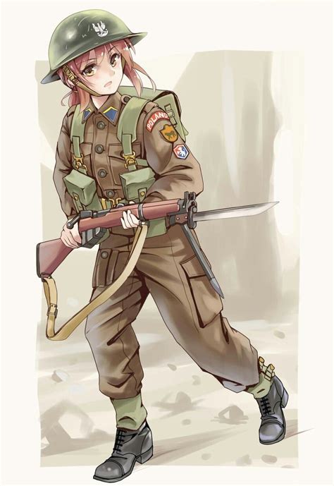 Military Drawings, Military Artwork, Anime Military, Military Girl, Guerra Anime, British ...