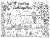 Home & Family Coloring Pages Relax And Enjoy  Inkhappi sketch template