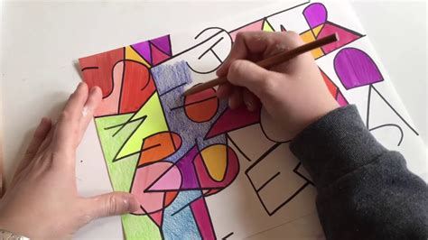 Abstract Art - Using Letters! - YouTube