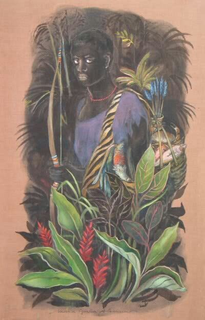 Ochosi by Maria Giulia Alemanno Orishas Yoruba, African Mythology, Scary Stories, Greek Gods ...