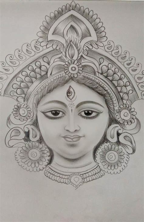 Pin by sunny kr. agnihotri on maa durga pic | Boho art drawings, Art drawings sketches creative ...