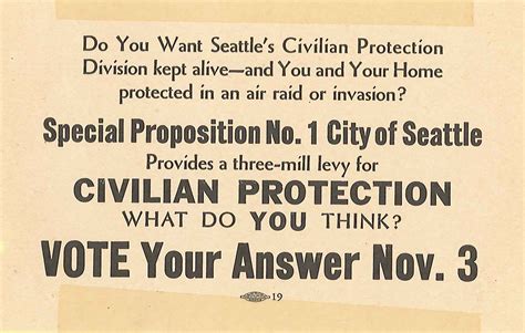 Civilian protection levy campaign postcard, probably late … | Flickr