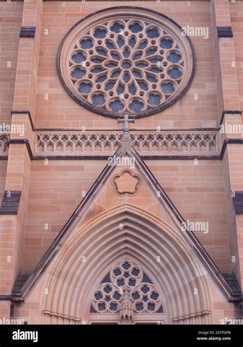 St Marys Cathedral Architecture Sydney Stock Photo - Alamy