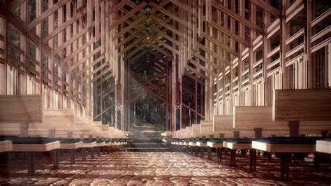 Thorncrown Chapel (interior) | Andreas Toumazis - CGarchitect ...