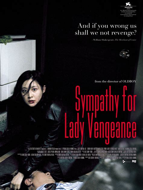 친절한 금자씨 Sympathy for Lady Vengeance UK poster | 3rd part in Park Chan ...